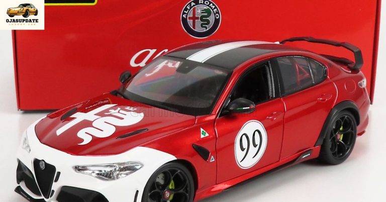 A Miniature Masterpiece: Exploring the Bburago Alfa Romeo Giulia Die-Cast Model