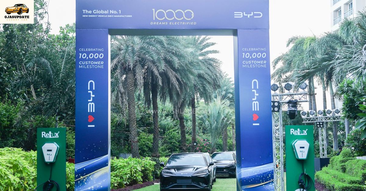 BYD India Surpasses 10,000 EV Sales: A Milestone in the Nation’s Electric Mobility Journey