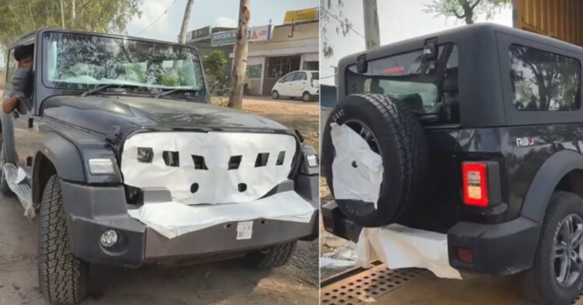 2025 Mahindra Thar RWD Spotted