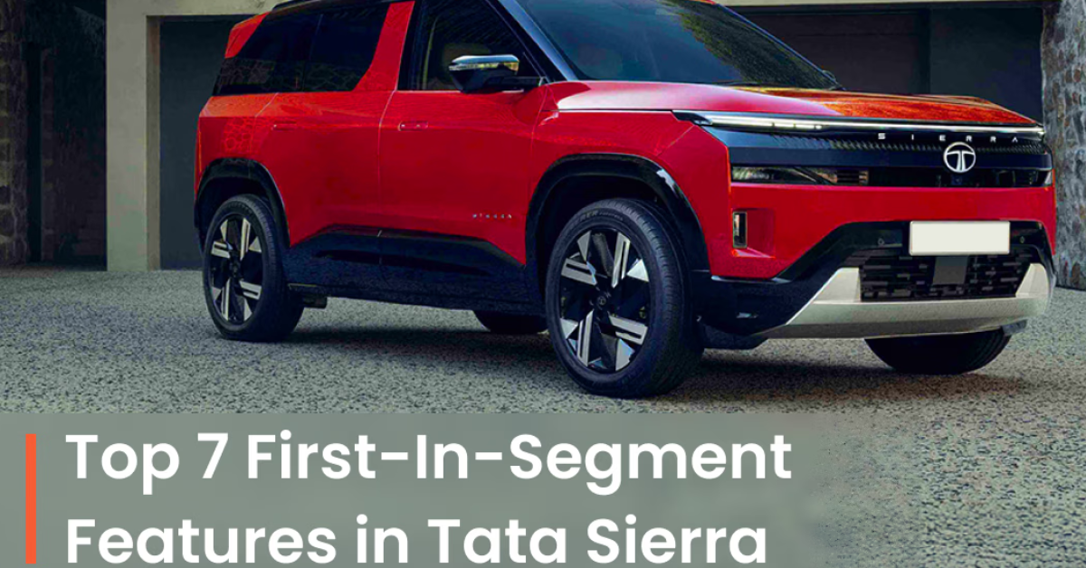 2025 Tata Sierra Features