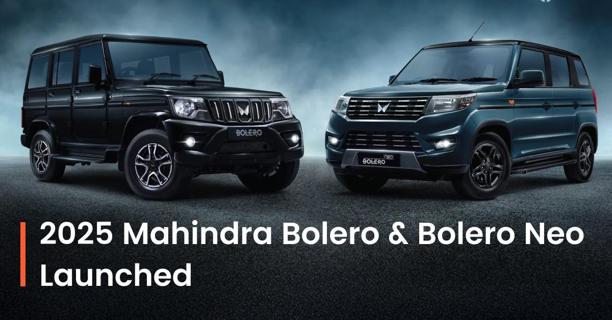 Mahindra Thar Sport & New-Gen Bolero Neo Spied