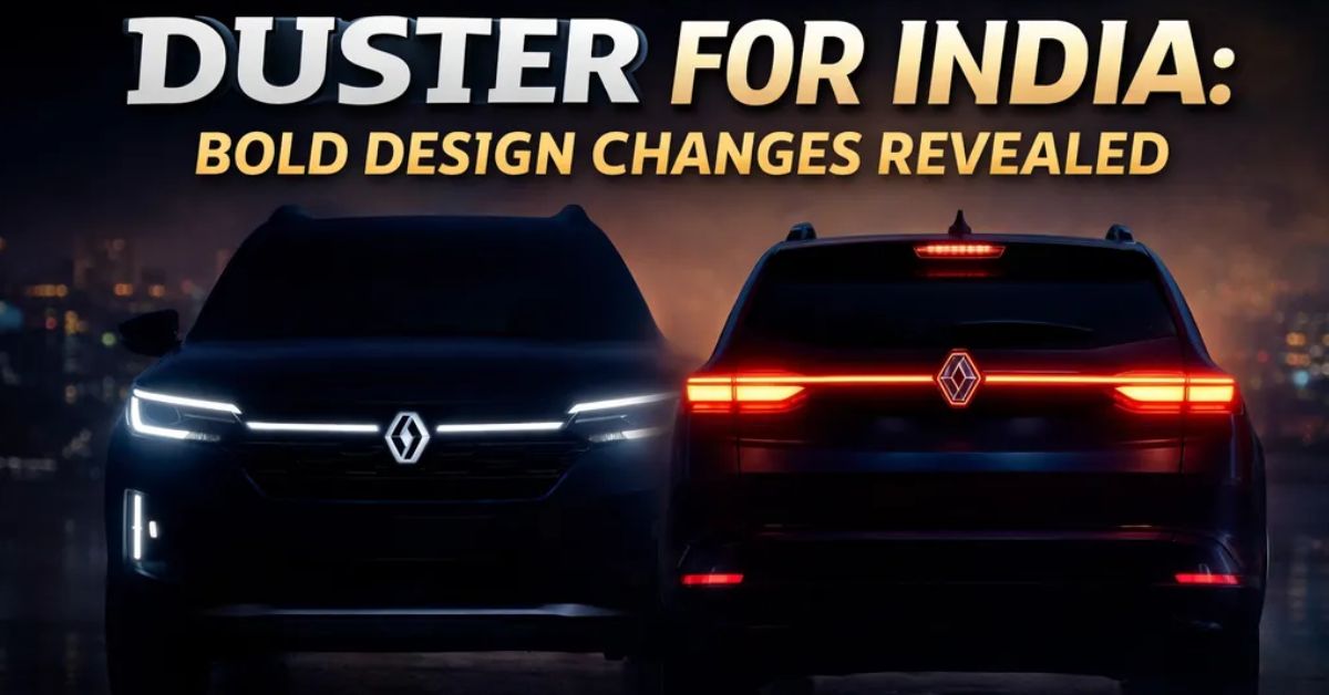 India-Spec New Renault Duster Teased: A Bold Comeback for 2026