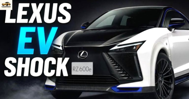 Lexus RZ 600e F SPORT Performance: A Bold Leap Into High-Performance Electric Luxury
