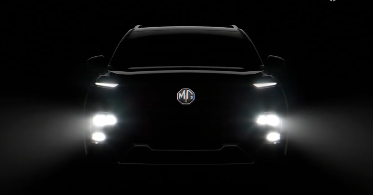 MG Hector 2025 Facelift Teased