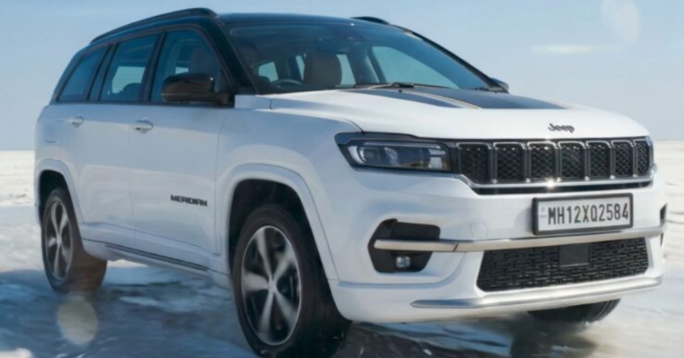 Jeep Meridian Track Edition Launched at ₹35.95 Lakh