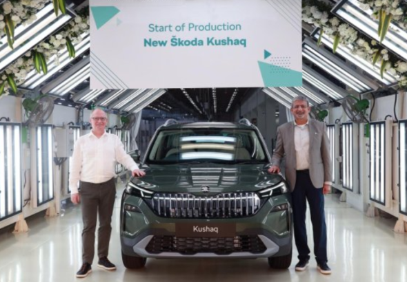 New Skoda Kushaq Production Begins at Chakan Plant