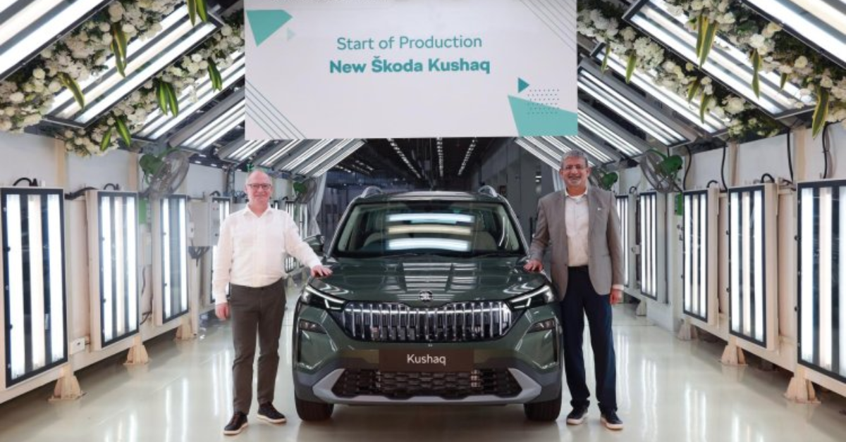 New Skoda Kushaq Production Begins at Chakan Plant