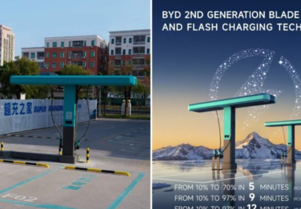 BYD Next-Gen Blade Battery and Flash Charger