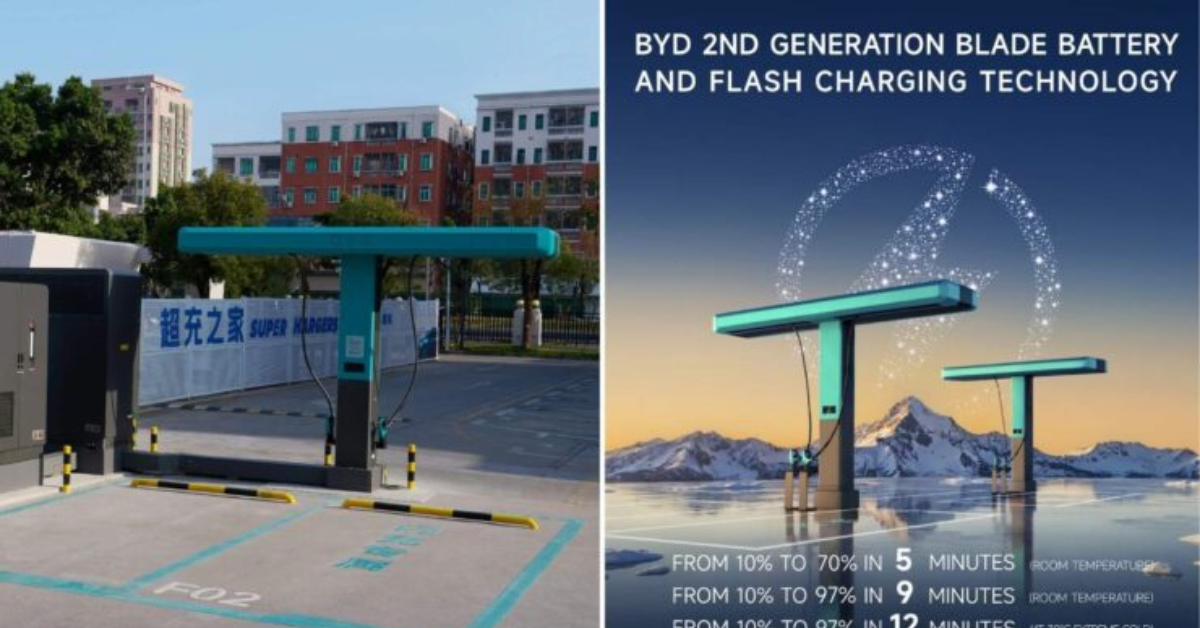 BYD Next-Gen Blade Battery and Flash Charger