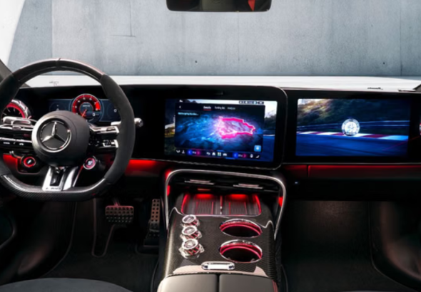 Next-Gen AMG GT 4-Door Coupe Interior Revealed