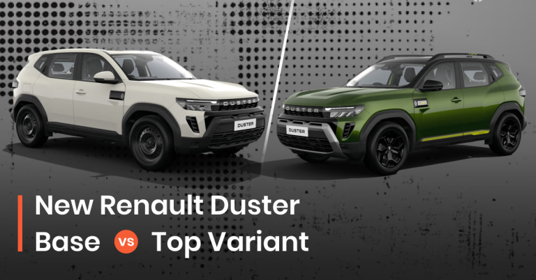2026 Renault Duster Base vs Top Variant Comparison