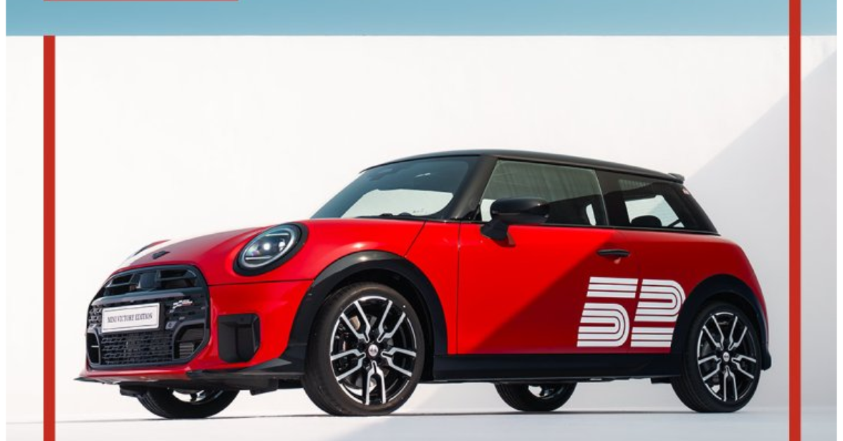 MINI Cooper S Victory Edition Bookings Ope