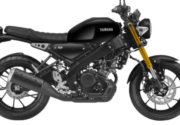 Yamaha XSR155 Metallic Black Launched at ₹1.58 Lakh