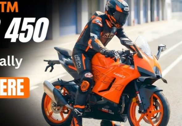 The Twin-Cylinder Terror: KTM RC 450 Officially Breaks Cover