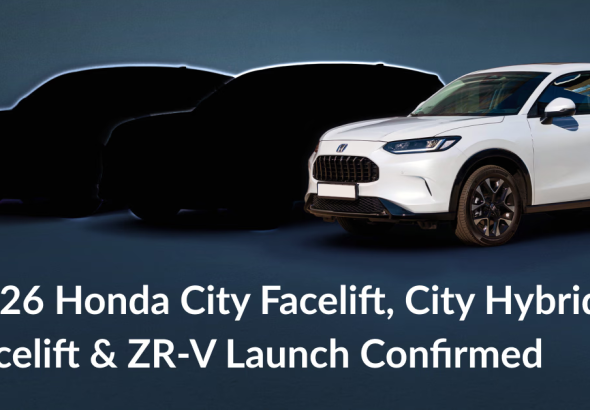 2026 Honda City Facelift & Honda ZR-V India Launch